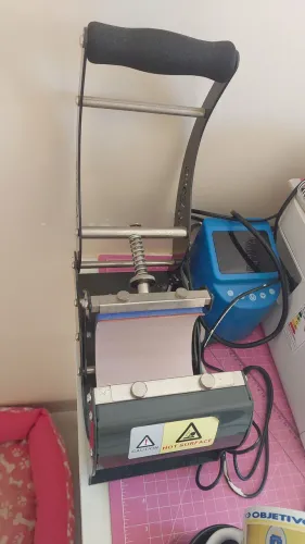 Prenssa de sublimação para canecas