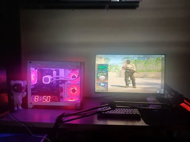PC GAMER ALTO DESEMPENHO- R5 5500 - RX 6650 8GB XT - RAM 16GB 3200MHZ - NVME 500GB