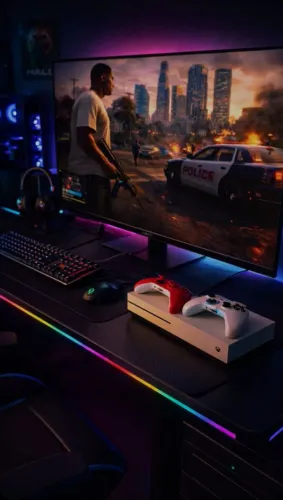 Xbox One S + 2 controles R$1550 ou 1 controle branco R$1199, top demais!