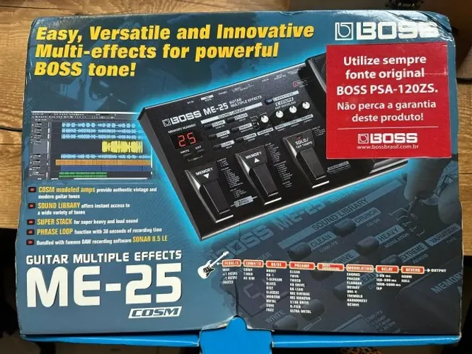 Pedaleira ME-25 COSM