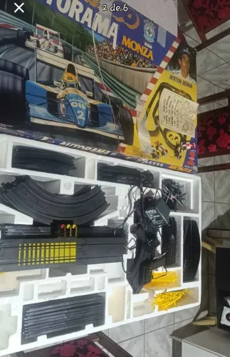 Fórmula Tyco Autorama Monza Ayrton Senna Estrela