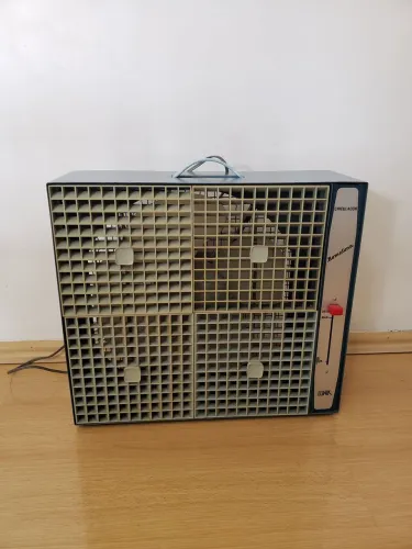 Ventilador/Circulador de Ar, Bom Clima, anos 70/80, cor azul, perfeito e funcionando