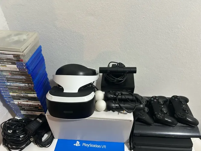 PS3, PS4 e VR1