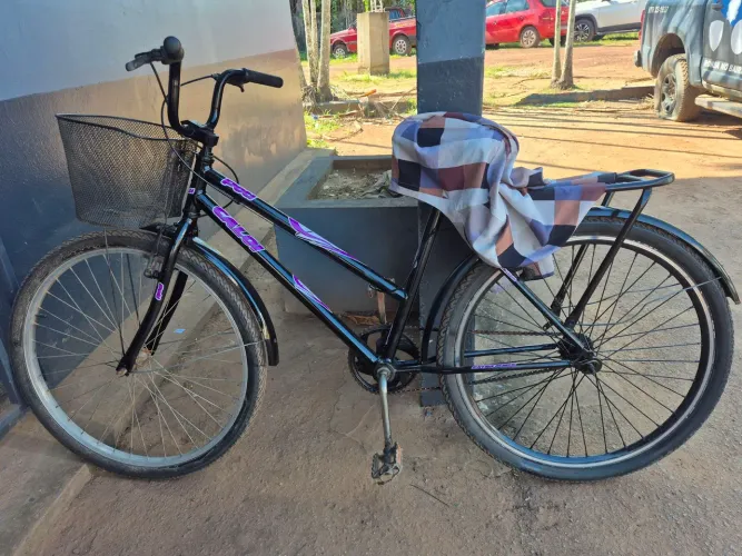 Bicicleta Caloi Preta - boca do acre