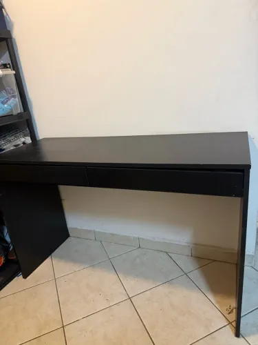 Escrivaninha Preta Usada + cadeira