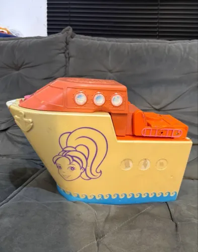 cruzeiro da polly pocket cruise ship mattel - navio barco