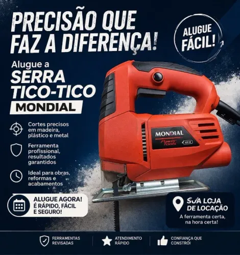 Locação de Serra Tico-Tico