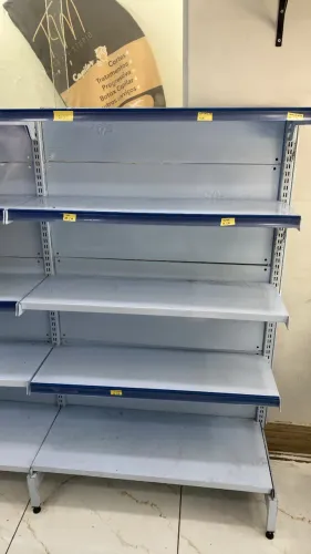 Gôndola/prateleira 1,70m aço 