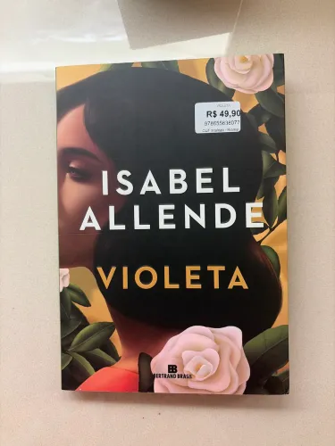 Livro Violeta de Isabel Allende