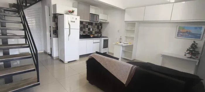 Loft mobiliado de 1 quartos - Conj. Águas Claras