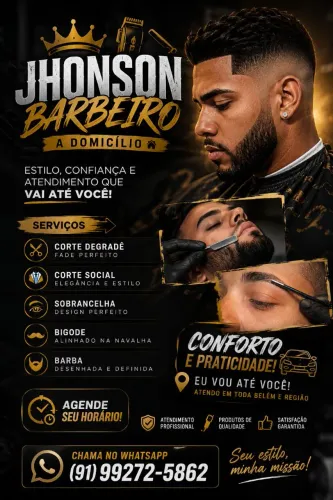 Barbeiro a domicílio