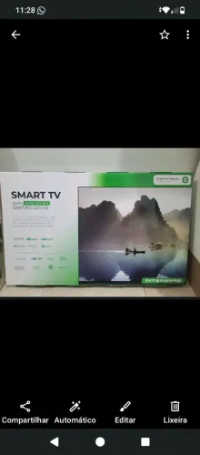 Smart tv  32"  interbras nova na caixa