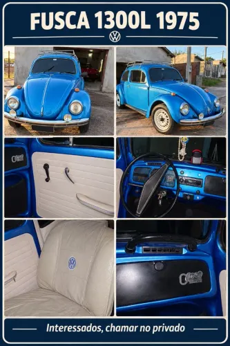Volkswagen Fusca 1300 1975