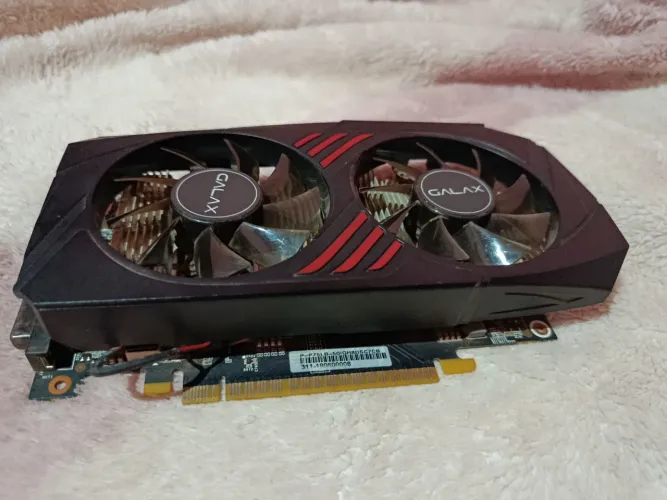 Placa de Vídeo GTX 1050 Ti 4GB - Funcionando Perfeitamente