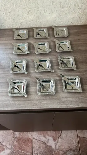 Conjunto 12 mantegueiras com espátulas Hércules