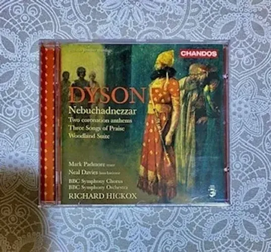 CD do Compositor Sir George Dyson -made in England