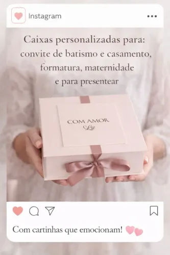 Caixas personalizadas em cartonagem 