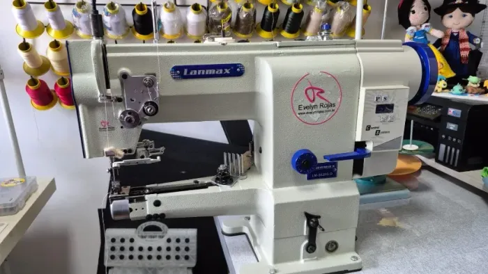 Máquina de braço - Lanmax LM-3682GD - 220V com transformador para 110v