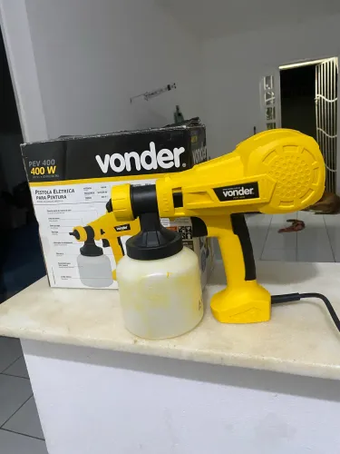 Pistola de pintura elétrica vonder 400w 
