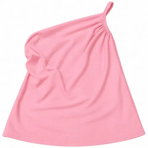 Blusa de 1 ombro só rosa