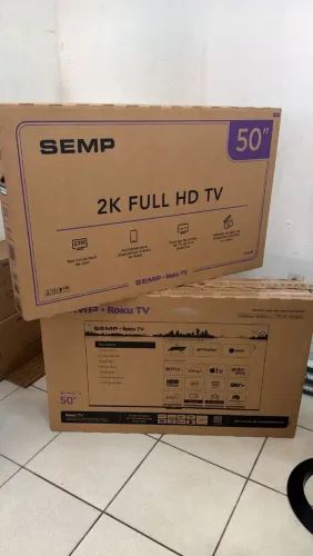 TV Semp 50 Polegadas Roku TV 2K Full HD Nova