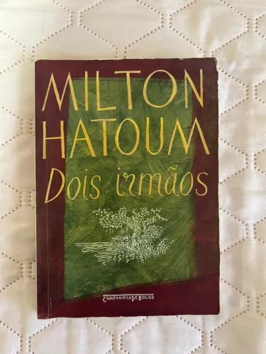 Livro Milton Hatoum - Dois irmãos: editora companhia de bolso