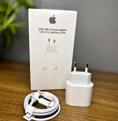 Carregador de iPhone original de iPhone turbo 11 12 13 14 fonte 20w+ cabo lightning