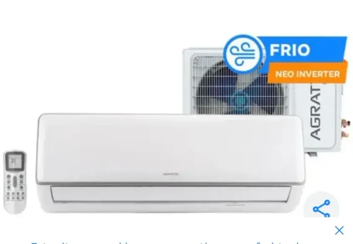 Ar-Condicionado Agratto Neo Inverter 18.000 BTUs - 220V