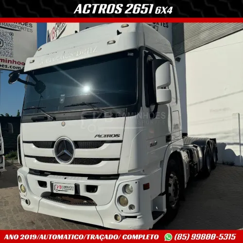 ACTROS 2651 MERCEDES BENZ | 6X4 | TRAÇADO