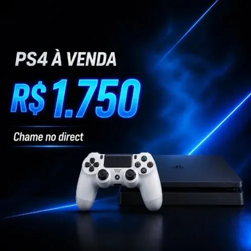 ps4 slim seme novo
