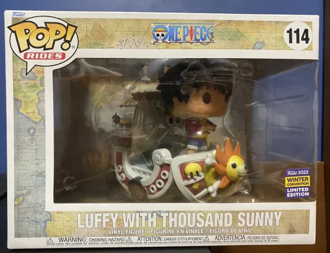Funko POP One Piece 114 Luffy With Sunny (Arthur)