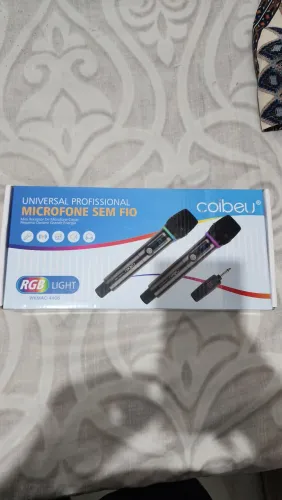 Microfone profissional sem fio