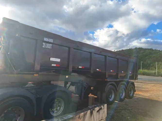 Carreta Basculante rossetti 25m