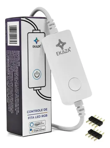 Controle Wifi Inteligente P/fita Led Rgb 12v Alexa Googlehom