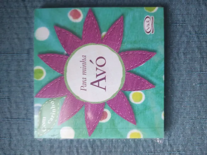Livro com carinho para minha avó - lacrado 