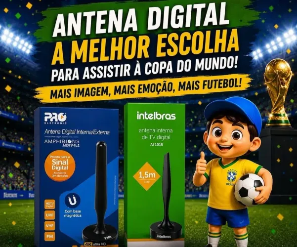 Antena digital interna