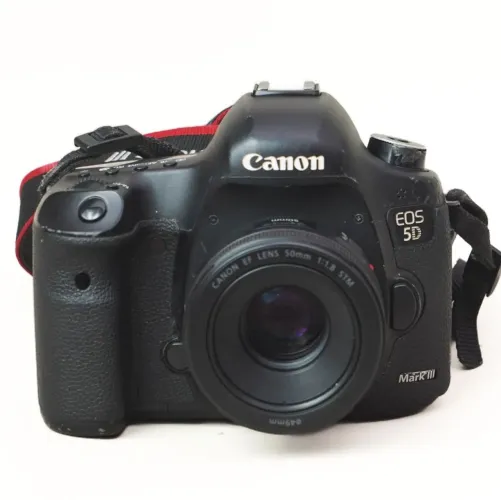 Camera  canon 5D mark3  com lente 50mm 1.8
