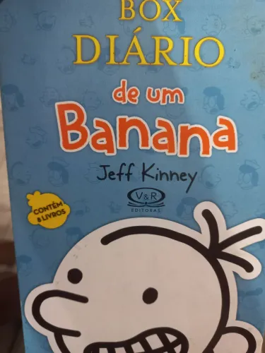 Box Diário de um Banana 8 livros
