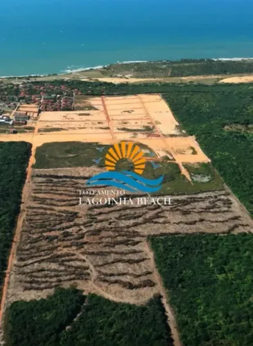 Lotes na Praia de Lagoinha, entrada de 5% , restante em até 180 vezes!