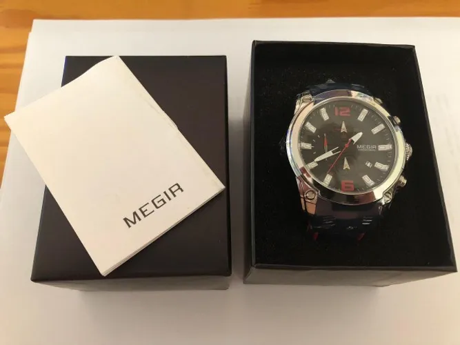 Relógio Megir - Pronta Entrega