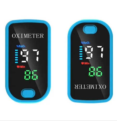 Oxímetro de dedo completo Oled MD1791 cordão de pescoço