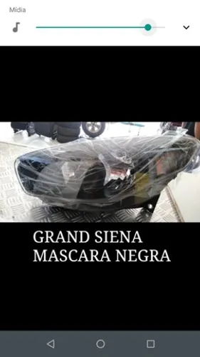 Farol Grand Siena máscara negra
