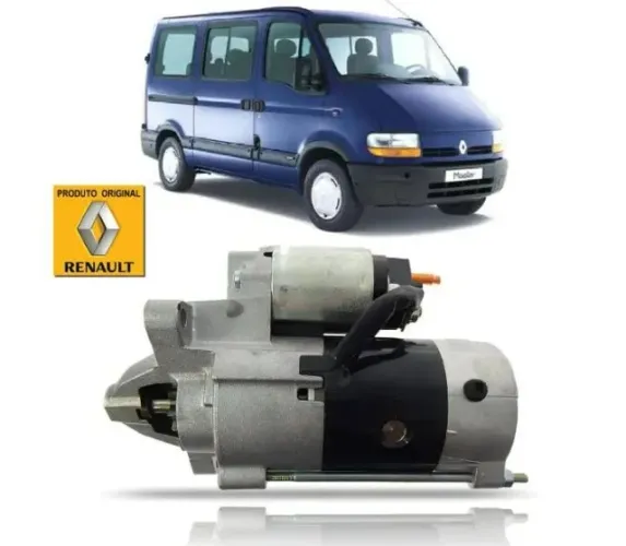 motor de arranque - Master 2.8 turbo aspirada 2002 a 2004