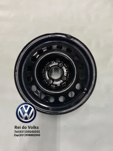 Roda de ferro aro 15 4 furos para linha Volkswagen