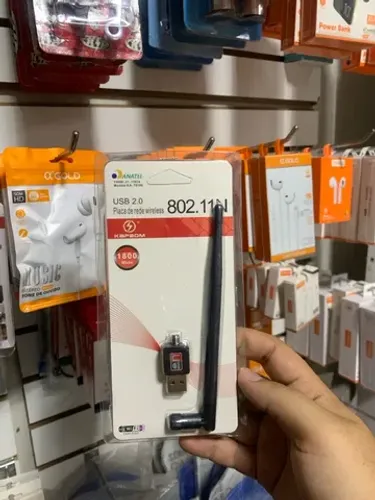 Antena Wi-Fi adaptador USB