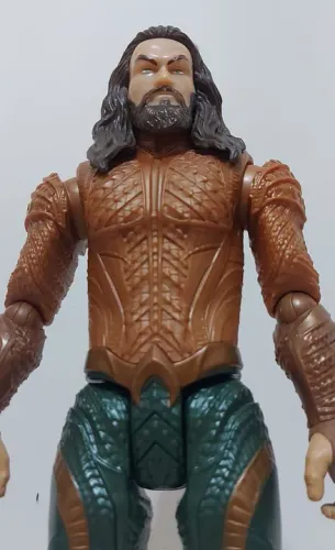 Action figure Aquaman Jason Momoa do Filme Liga da justiça original mattel 30cm