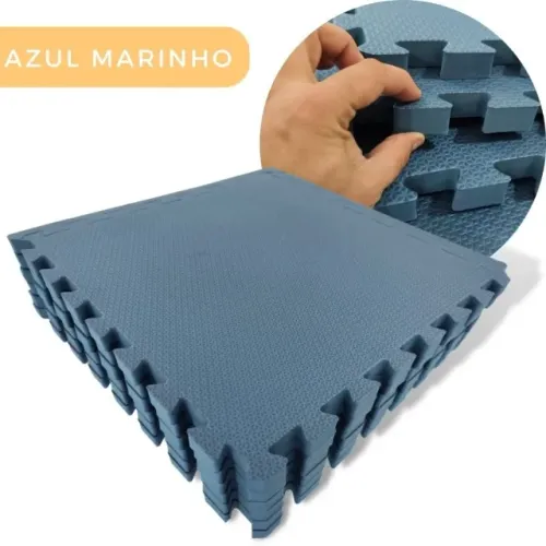 Kit 6 Tapete Eva Tatame Luta Jiu-jitsu Judô 1x1m 40mm - 4cm