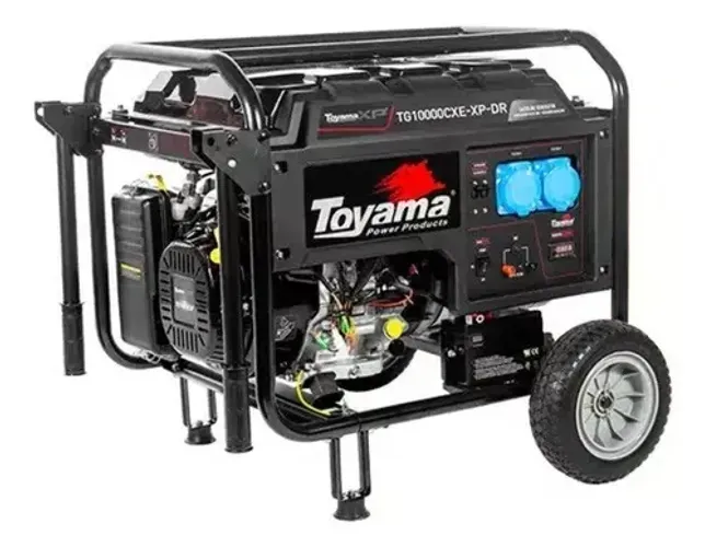 Gerador A Gasolina Monofasico 115/230v Maxima 9kw Toyama