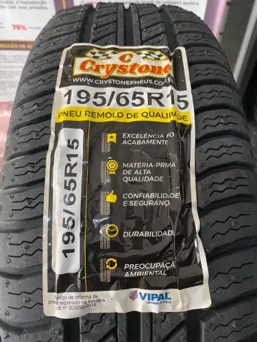 Pneu remolde Crystone 195/65 R15 