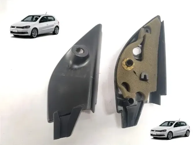 Acabamento interno do retrovisor Gol G6, 2013, 2014, 2015, 2016